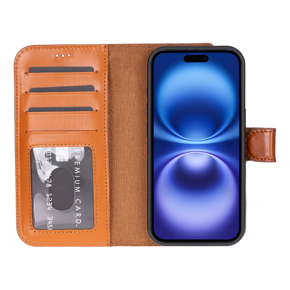 Magic I Phone 17 Leather Detachable Wallet Case