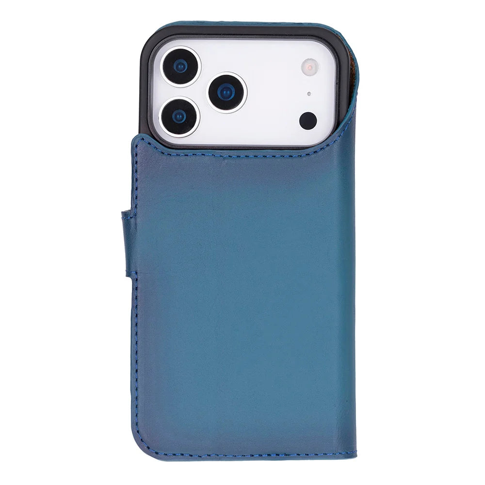 Magic iPhone 18 Pro / 17 Pro Detachable Leather Wallet Case