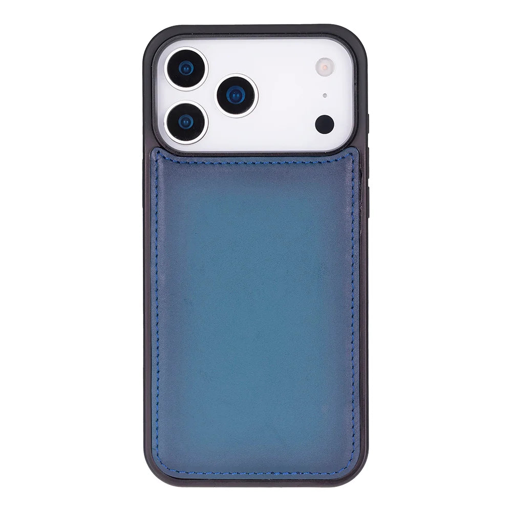 Sengul Genuine Leather Wallet Case for iPhone 18 Pro