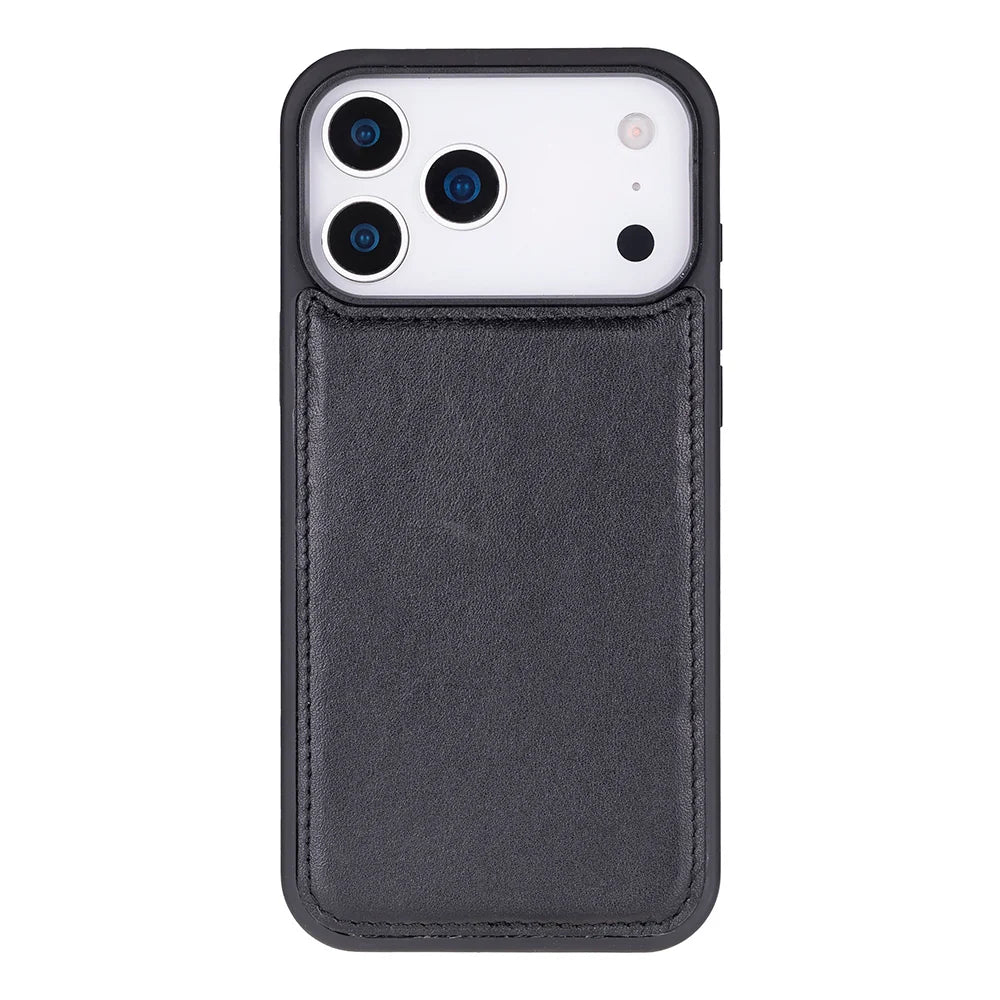 Sengul Genuine Leather Wallet Case for iPhone 18 Pro