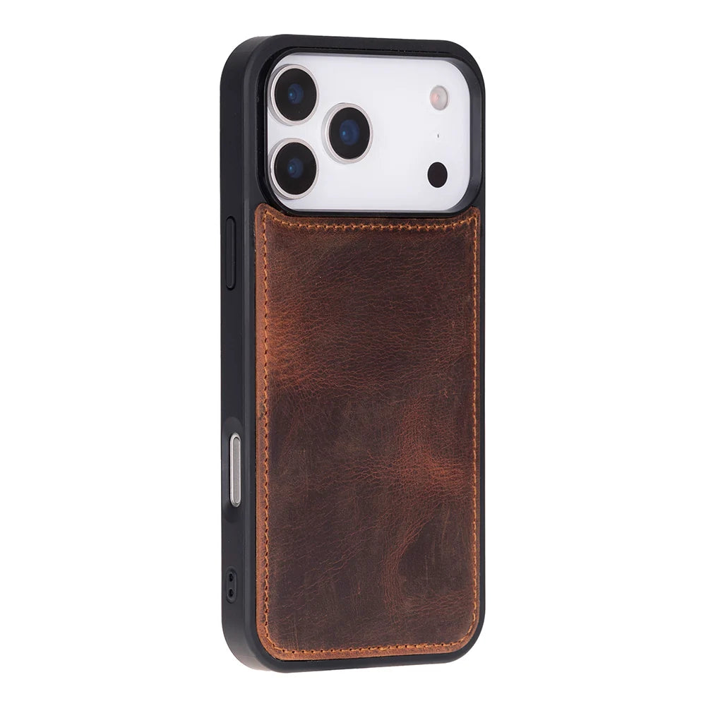 Sengul Genuine Leather Wallet Case for iPhone 18 Pro Max