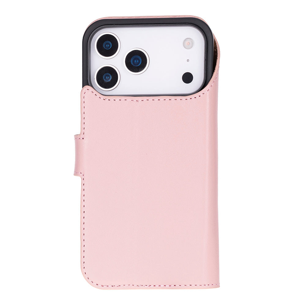 Magic I Phone 17 Pro Leather Detachable Wallet Case