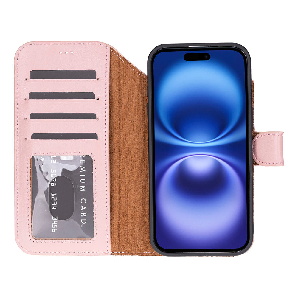 Magic I Phone 17 Air Leather Detachable Wallet Case