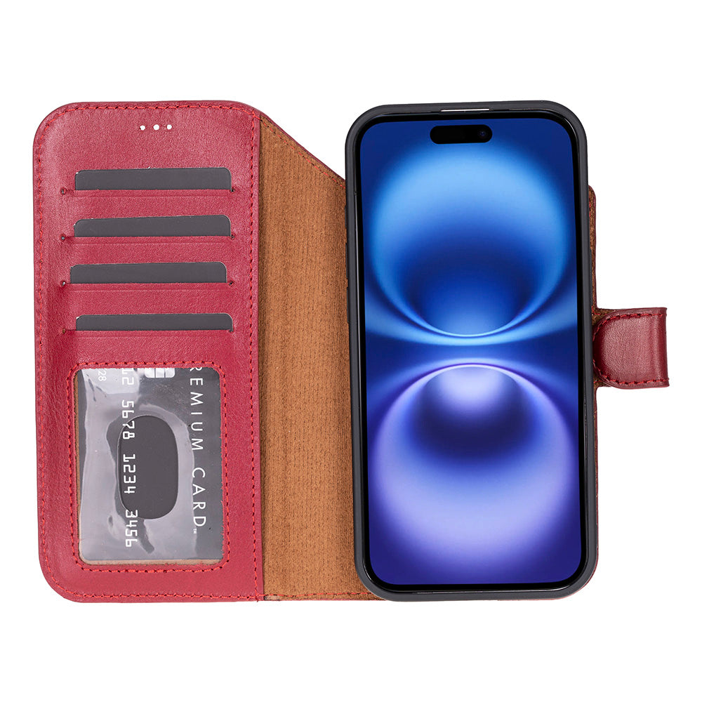 Magic I Phone 17 Air Leather Detachable Wallet Case