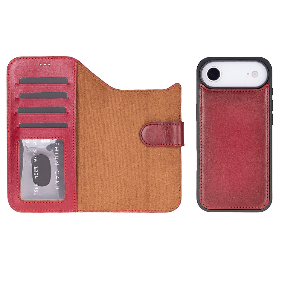Magic I Phone 17 Air Leather Detachable Wallet Case