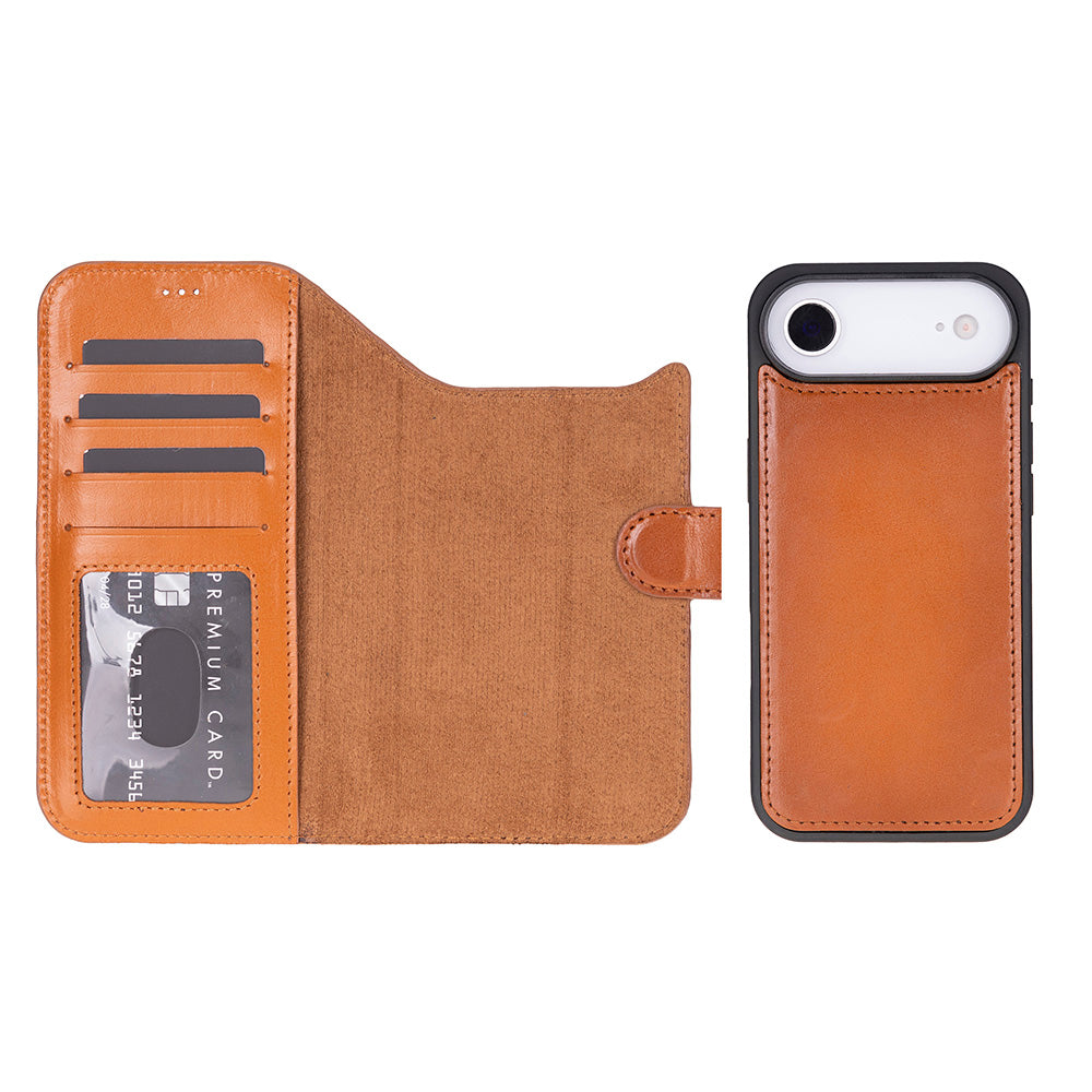 Magic I Phone 17 Air Leather Detachable Wallet Case