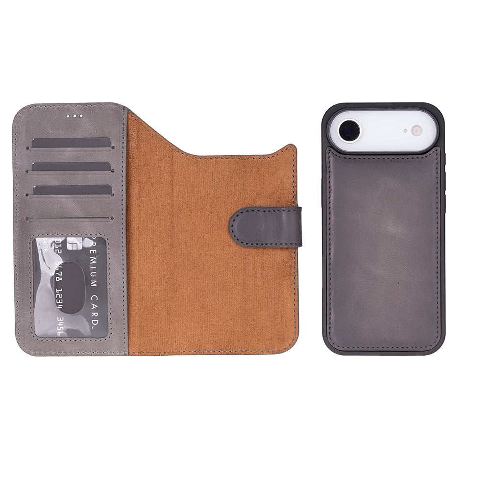 Magic I Phone 17 Air Leather Detachable Wallet Case