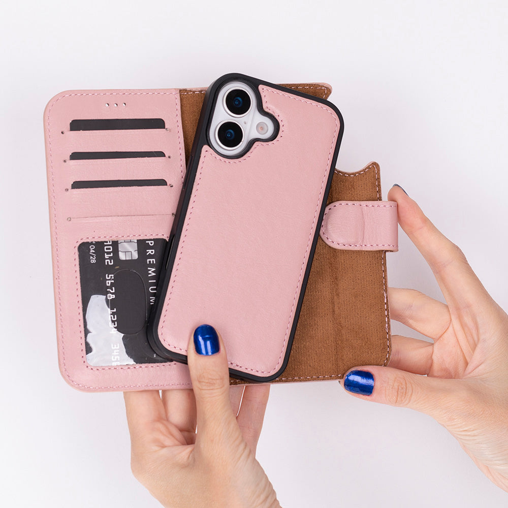 Magic I Phone 17 Leather Detachable Wallet Case