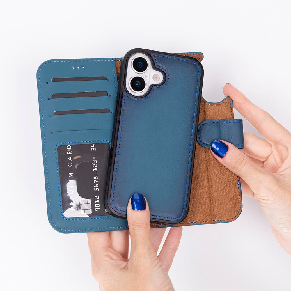 Magic I Phone 17 Leather Detachable Wallet Case