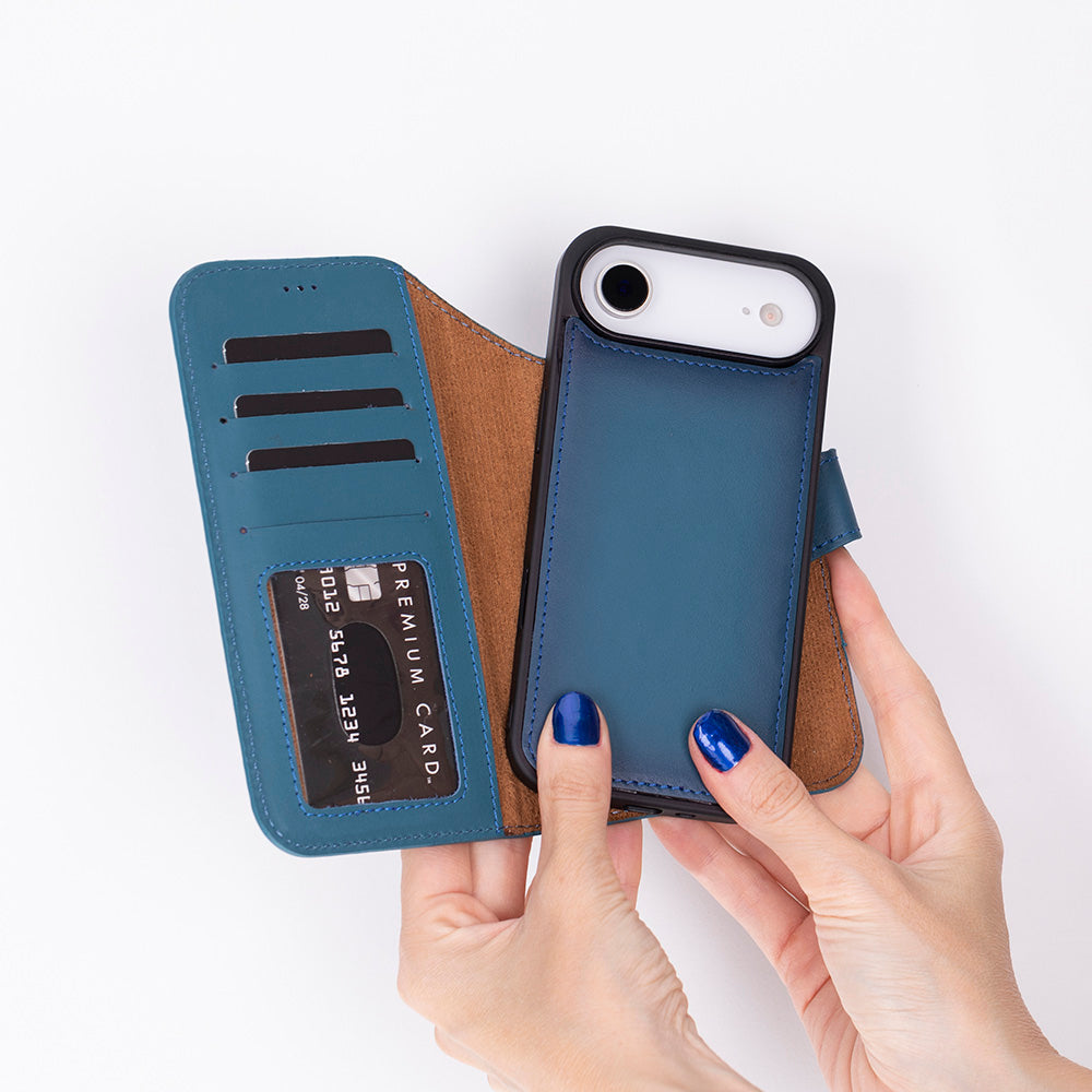 Magic I Phone 17 Air Leather Detachable Wallet Case