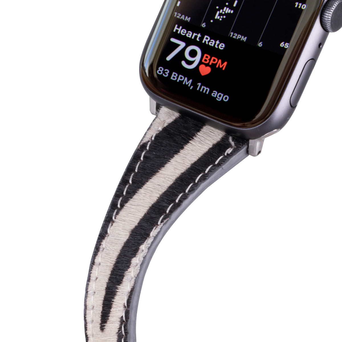 Slim Double Tour Leather Apple Watch Band
