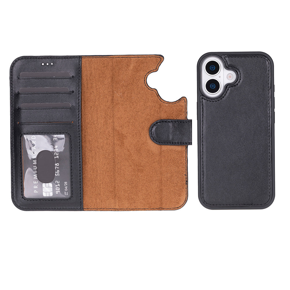 Magic I Phone 17 Leather Detachable Wallet Case