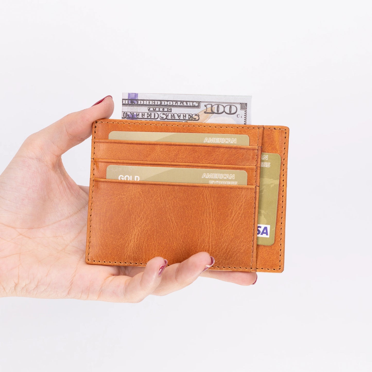 Blw18 Card Holder Leather
