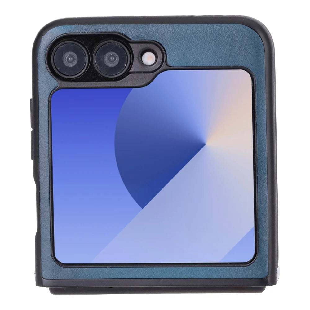 Flex Cover Leather Samsung Z Flip 6 Case