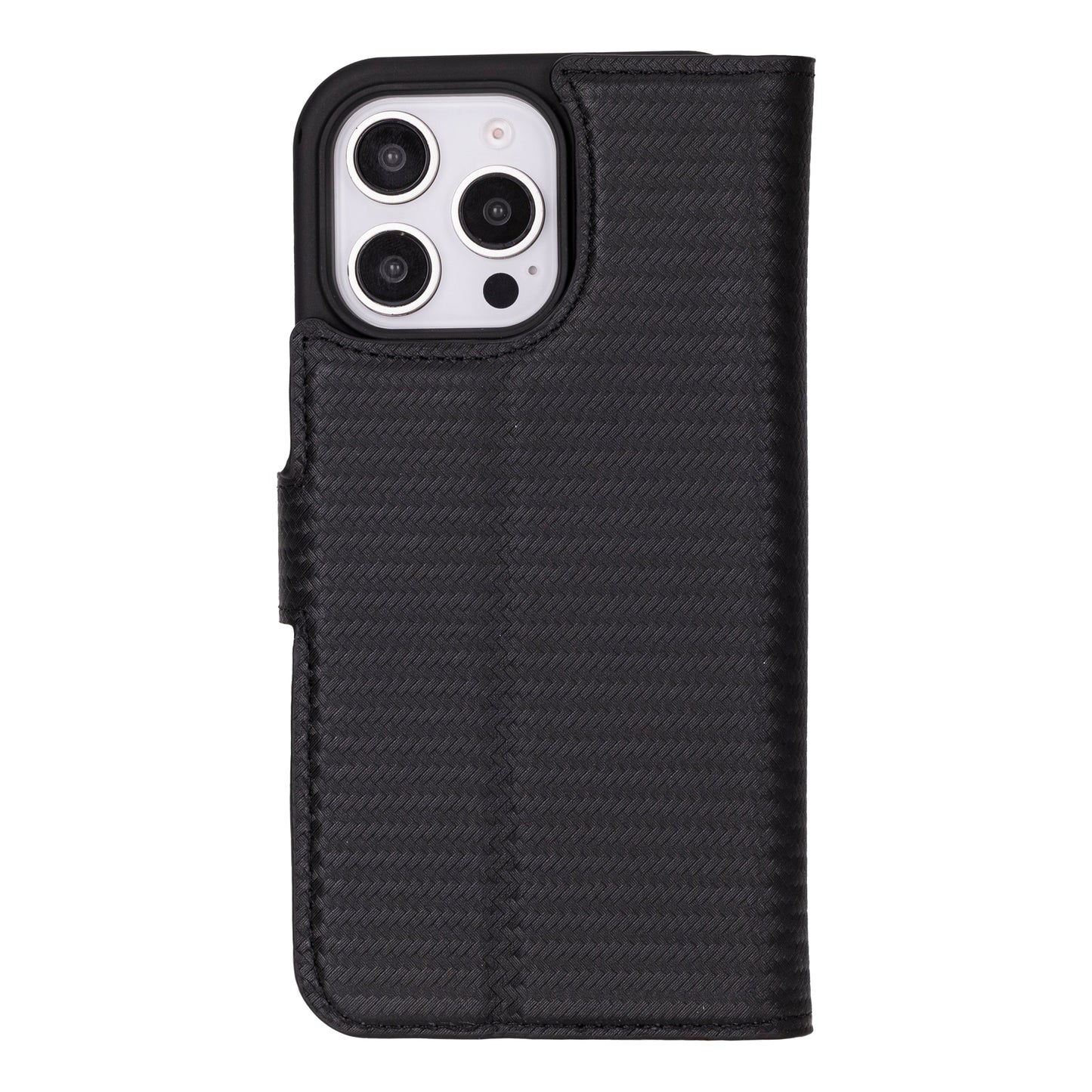 Magic I Phone 16 Pro Detachable Leather Wallet Case