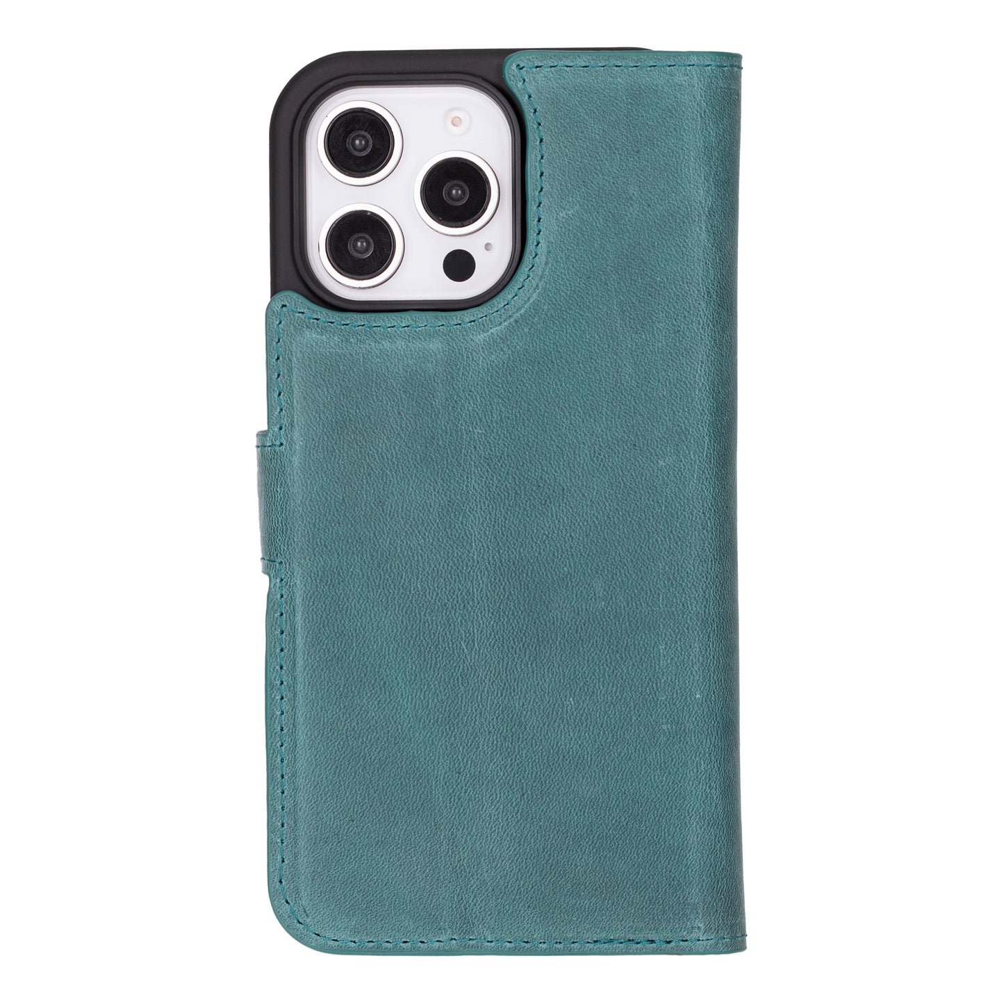 Magic I Phone 16 Pro Detachable Leather Wallet Case