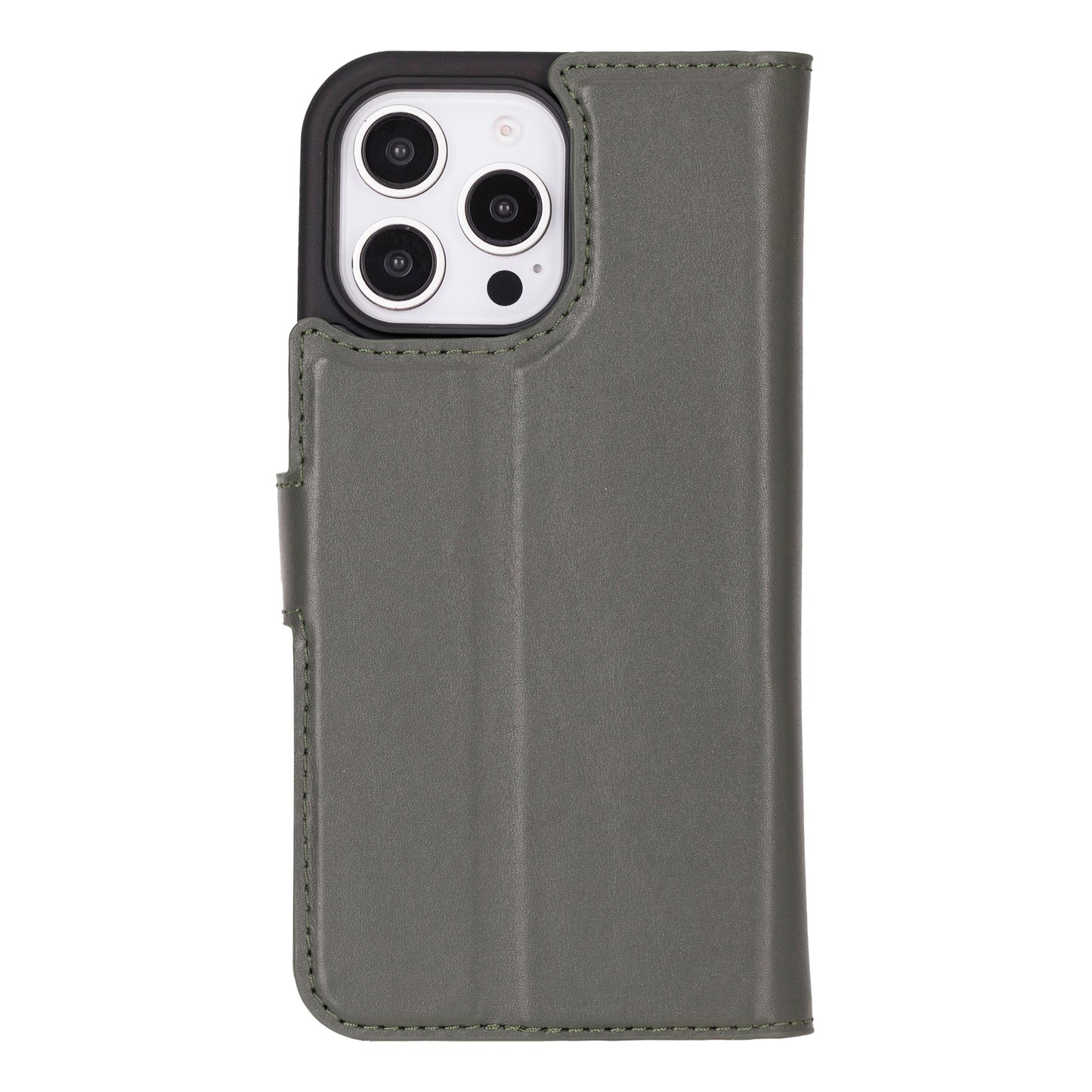 Magic I Phone 16 Pro Detachable Leather Wallet Case