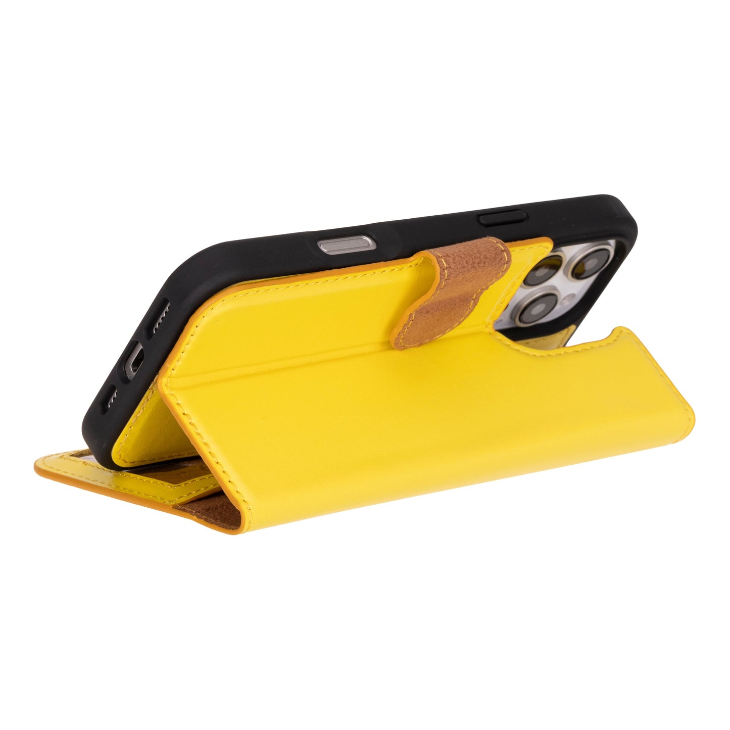 Magic I Phone 16 Pro Detachable Leather Wallet Case