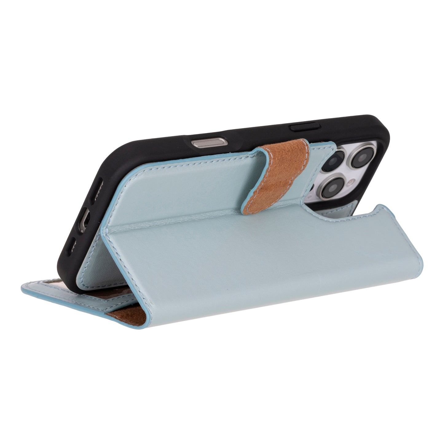 Magic I Phone 16 Pro Max Leather Detachable Wallet Case