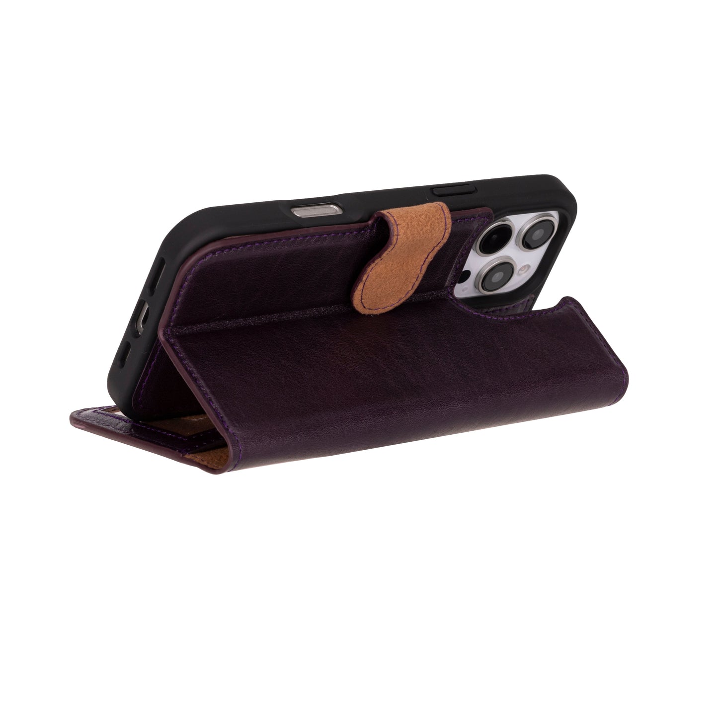 Magic I Phone 16 Pro Max Leather Detachable Wallet Case