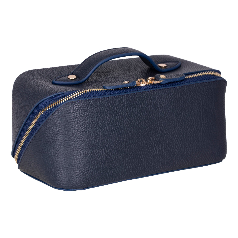 Ella Leather Makeup Bag