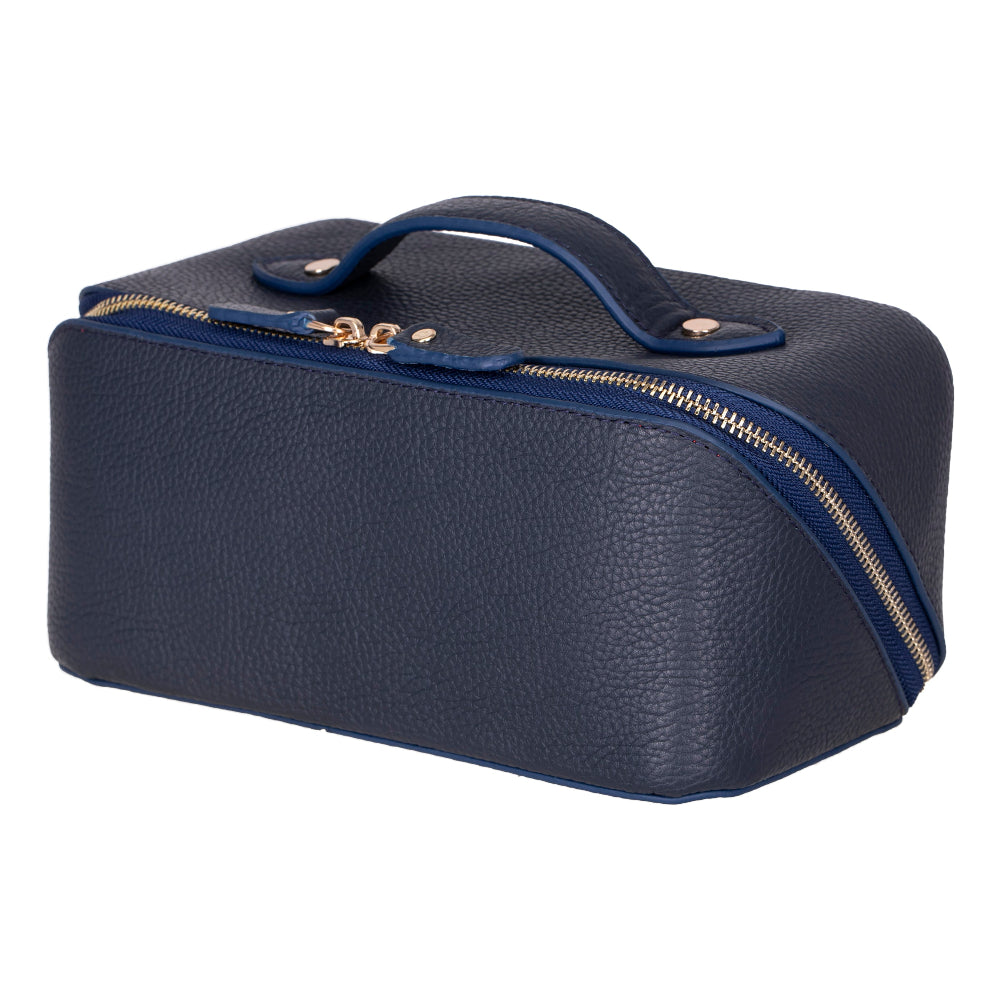 Ella Leather Makeup Bag