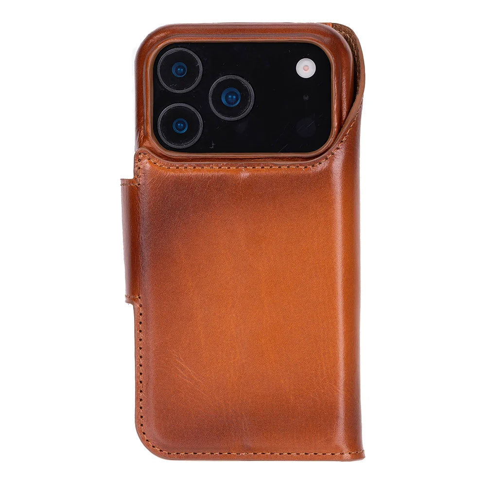 Elite Magic iPhone 18 Pro / 17 Pro Leather Detachable Wallet Case