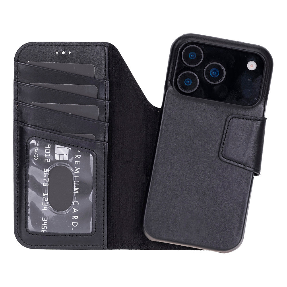 Elite Magic iPhone 18 Pro Max / 17 Pro Max Leather Detachable Wallet Case