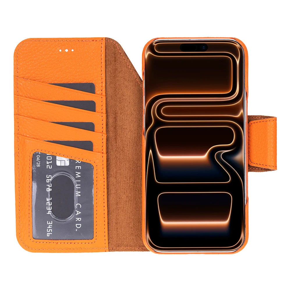 Elite Magic iPhone 18 Pro Max / 17 Pro Max Leather Detachable Wallet Case
