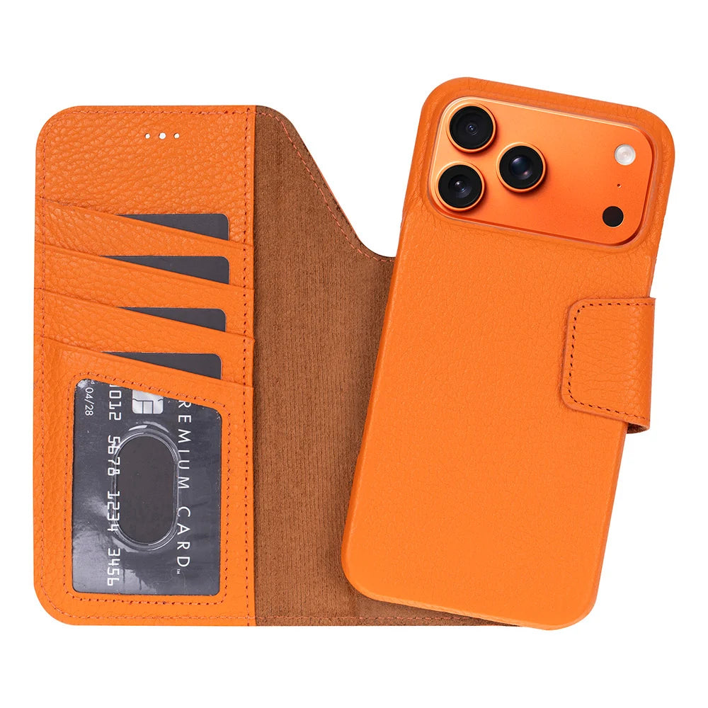Elite Magic iPhone 18 Pro Max / 17 Pro Max Leather Detachable Wallet Case
