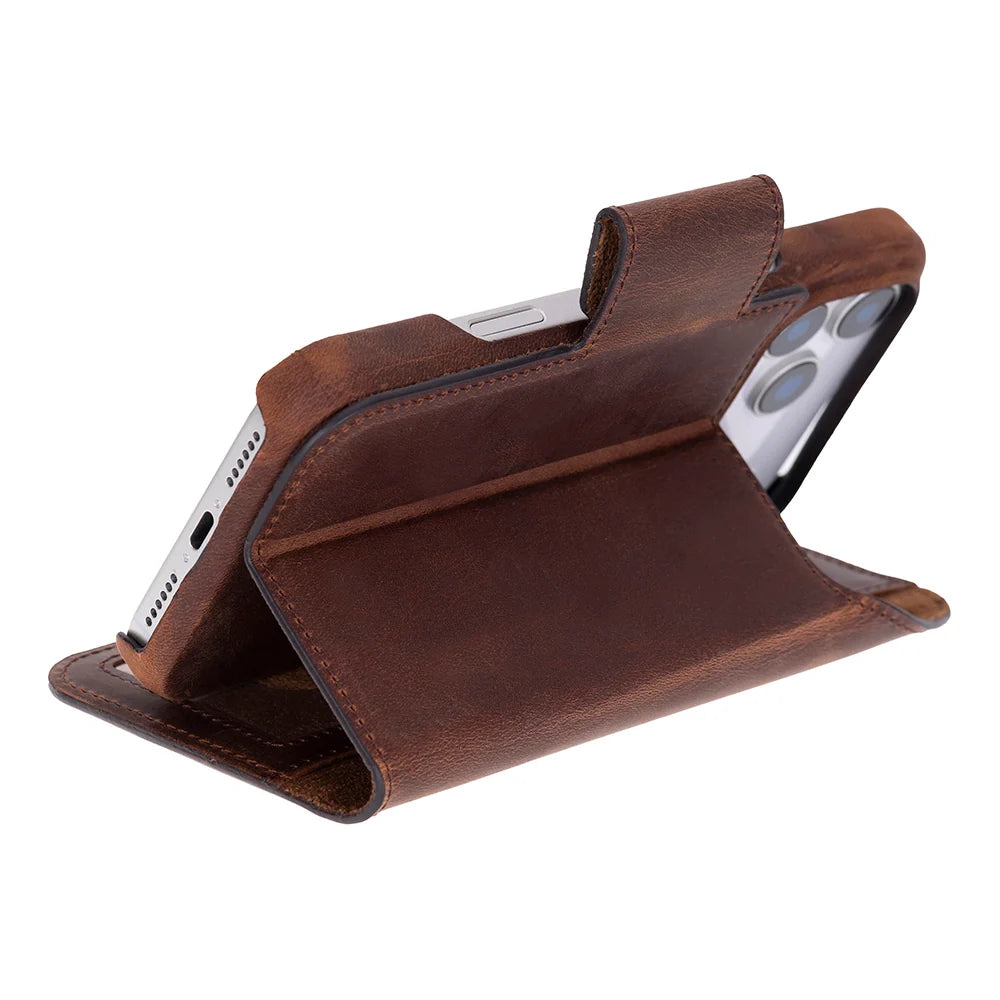 Elite Magic iPhone 18 Pro Max / 17 Pro Max Leather Detachable Wallet Case