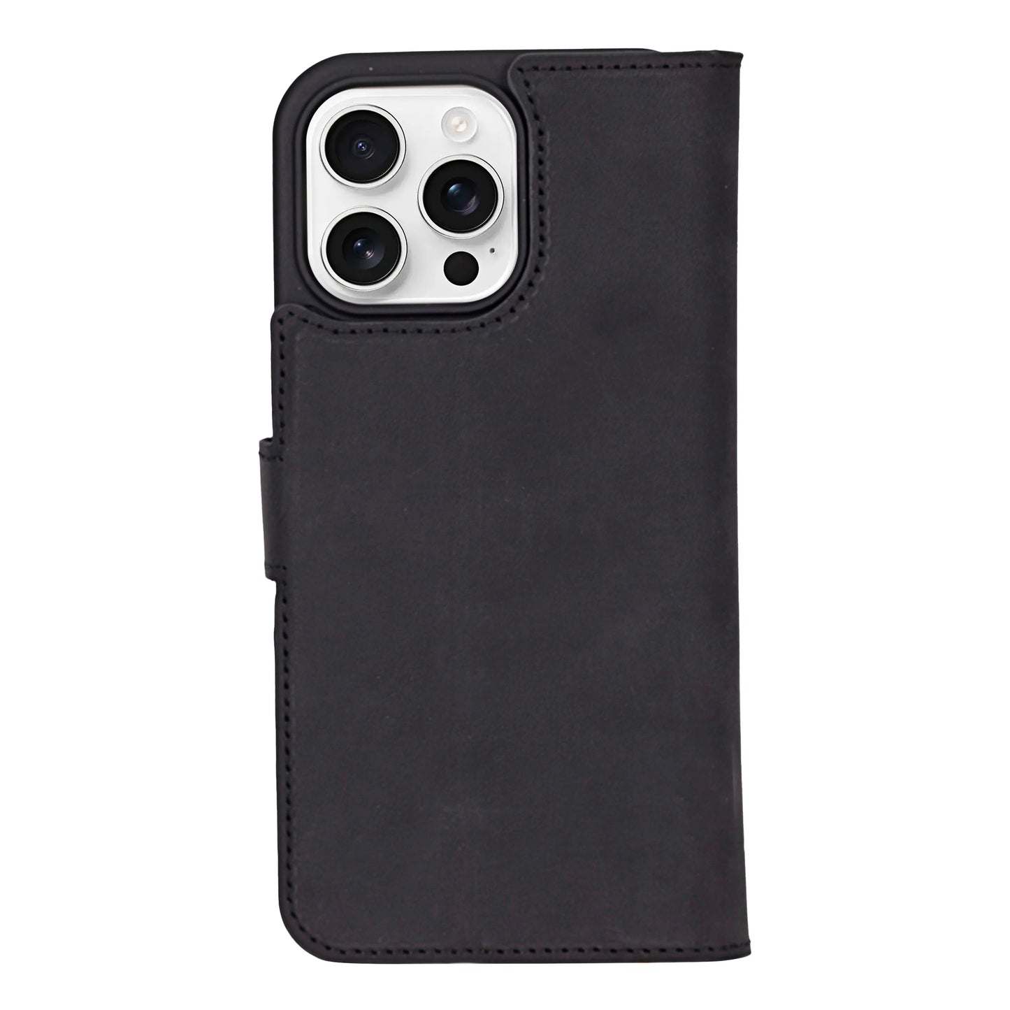 Liluri I Phone 16 Pro Max Detachable Leather Wallet Case