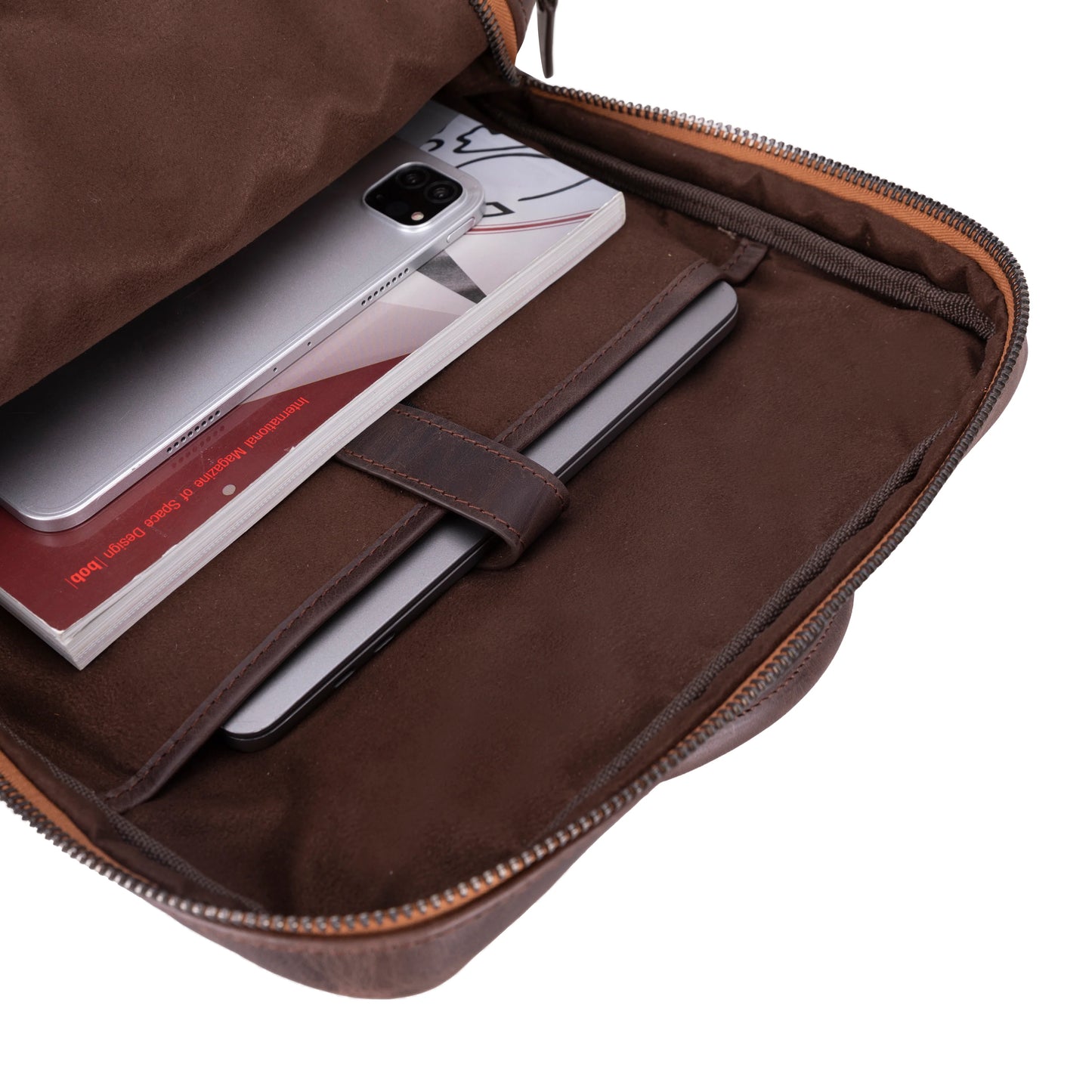 Hidden Castle Leather Backpack