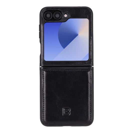 Flex Cover Leather Samsung Z Flip 6 Case