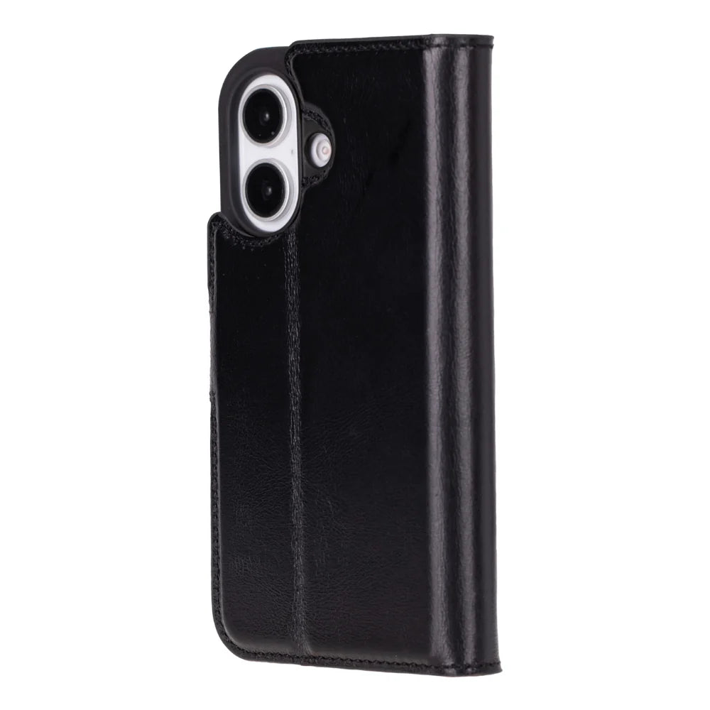 Magic iPhone 16 Leather Detachable Wallet Case