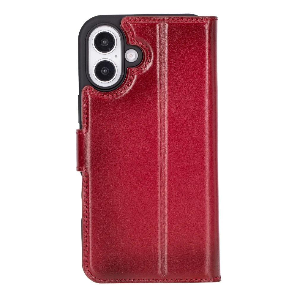 Magic iPhone 16 Plus Leather Detachable Wallet Case