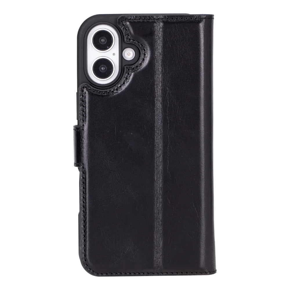 Magic iPhone 16 Plus Leather Detachable Wallet Case