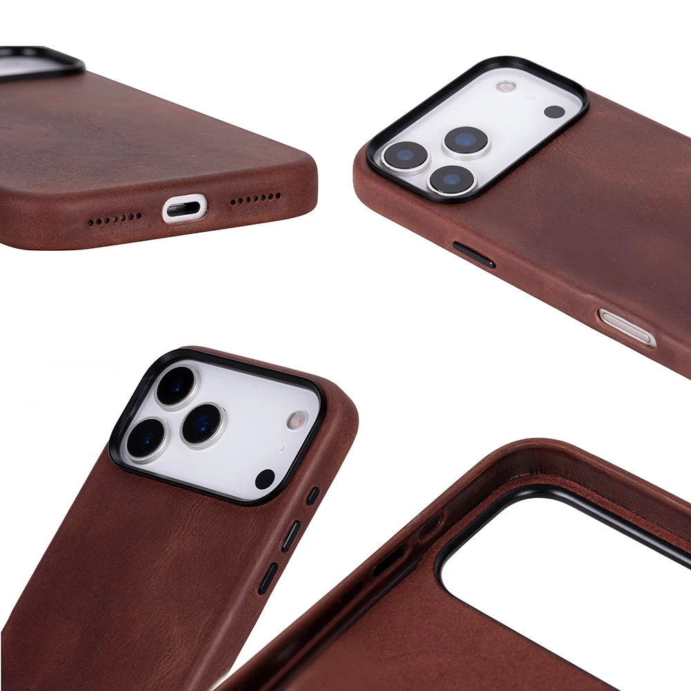 Prestige iPhone 18 Pro / 17 Pro Leather Case