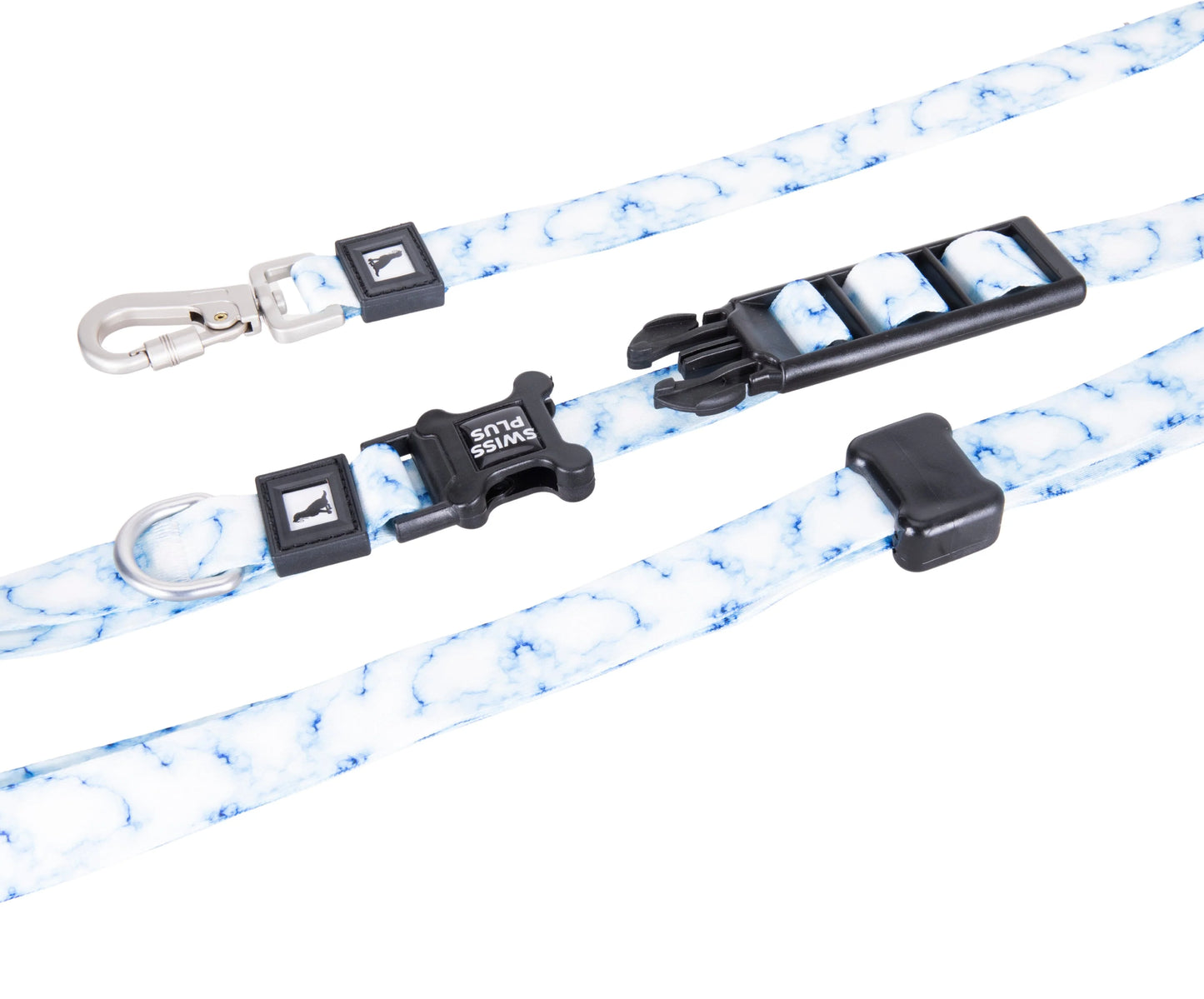 Patterned Recycled Hands Free Leash