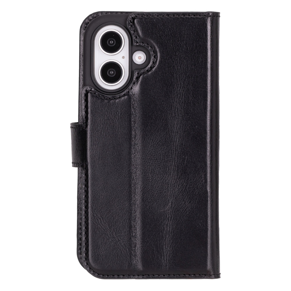 Magic I Phone 16 Plus Detachable Leather Wallet Case