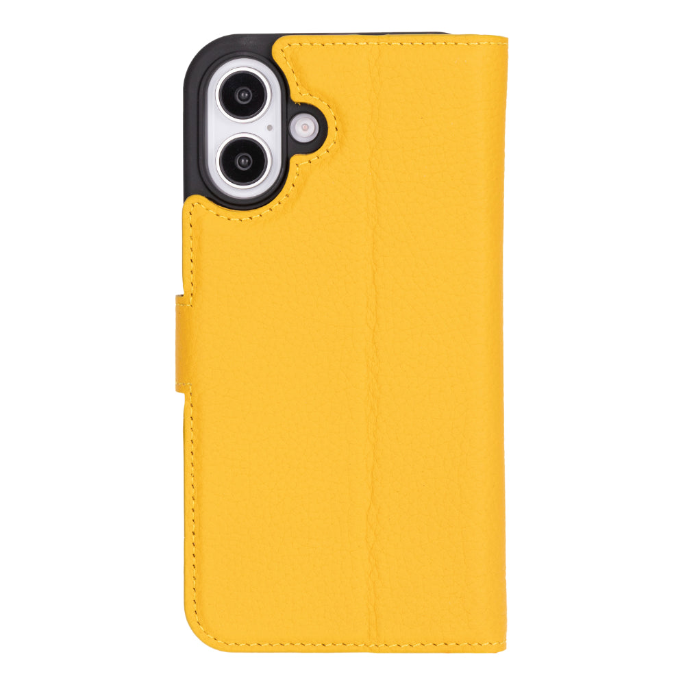 Magic I Phone 16 Detachable Leather Wallet Case