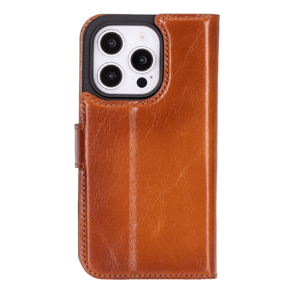 Magic I Phone 16 Pro Max Leather Detachable Wallet Case