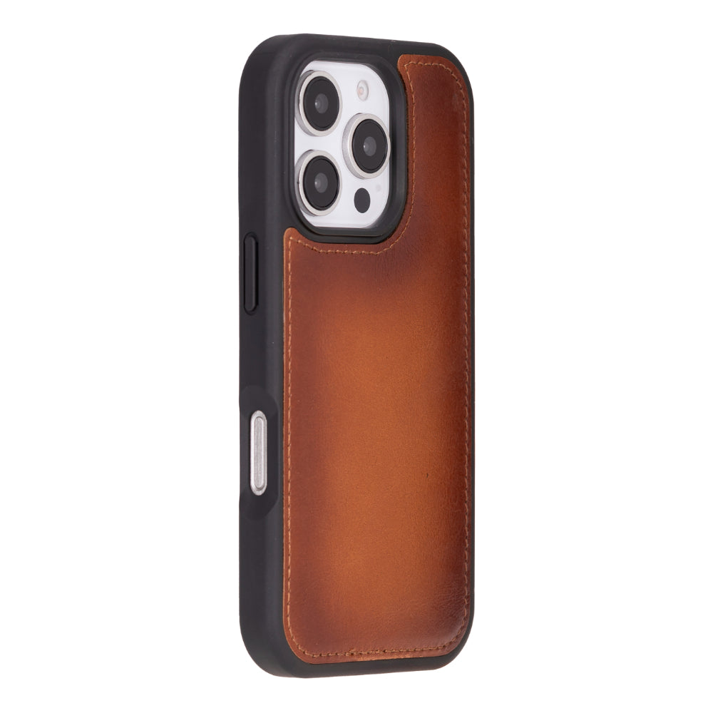 Magic I Phone 16 Pro Detachable Leather Wallet Case
