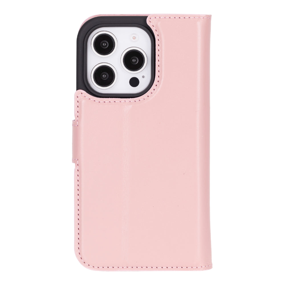 Magic I Phone 16 Pro Detachable Leather Wallet Case