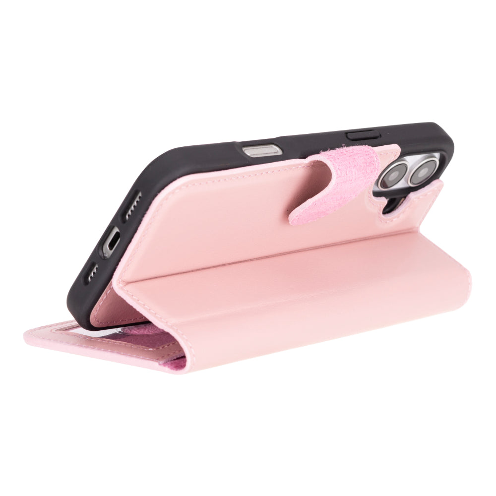 Magic I Phone 16 Plus Detachable Leather Wallet Case