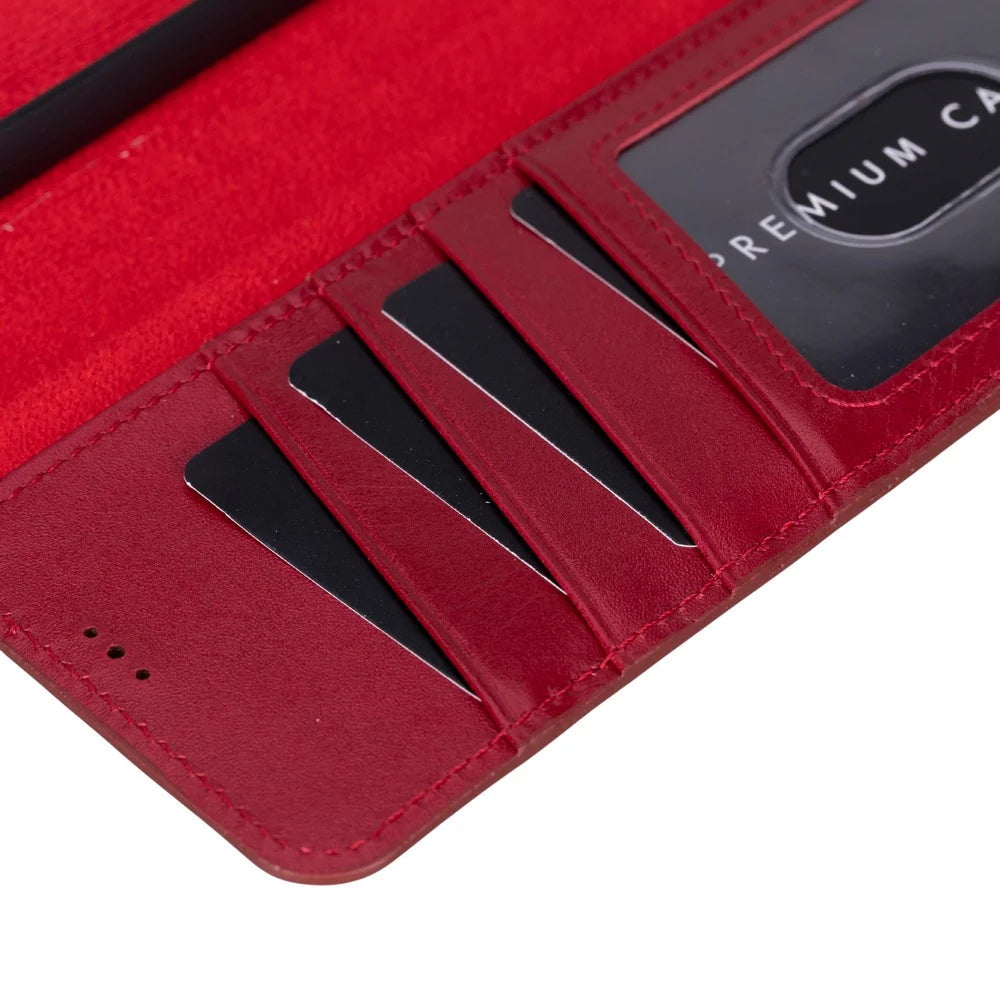 Magic Samsung Galaxy S26 Ultra Leather Detachable Wallet Case