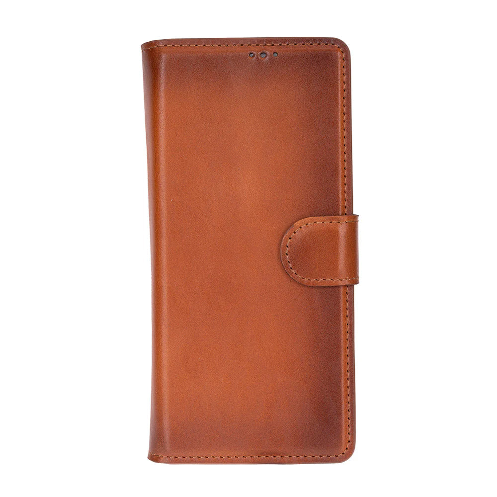 Wallet Id Leather Samsung Galaxy Z Fold7 Folio Case