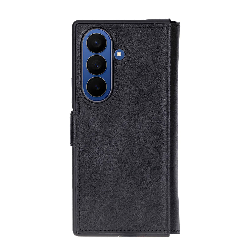 Wallet Id Leather Samsung Galaxy Z Fold7 Folio Case