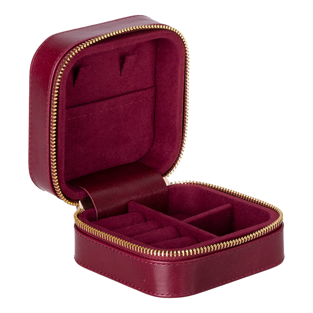 Amanda Leather Jewelry Box, Medium