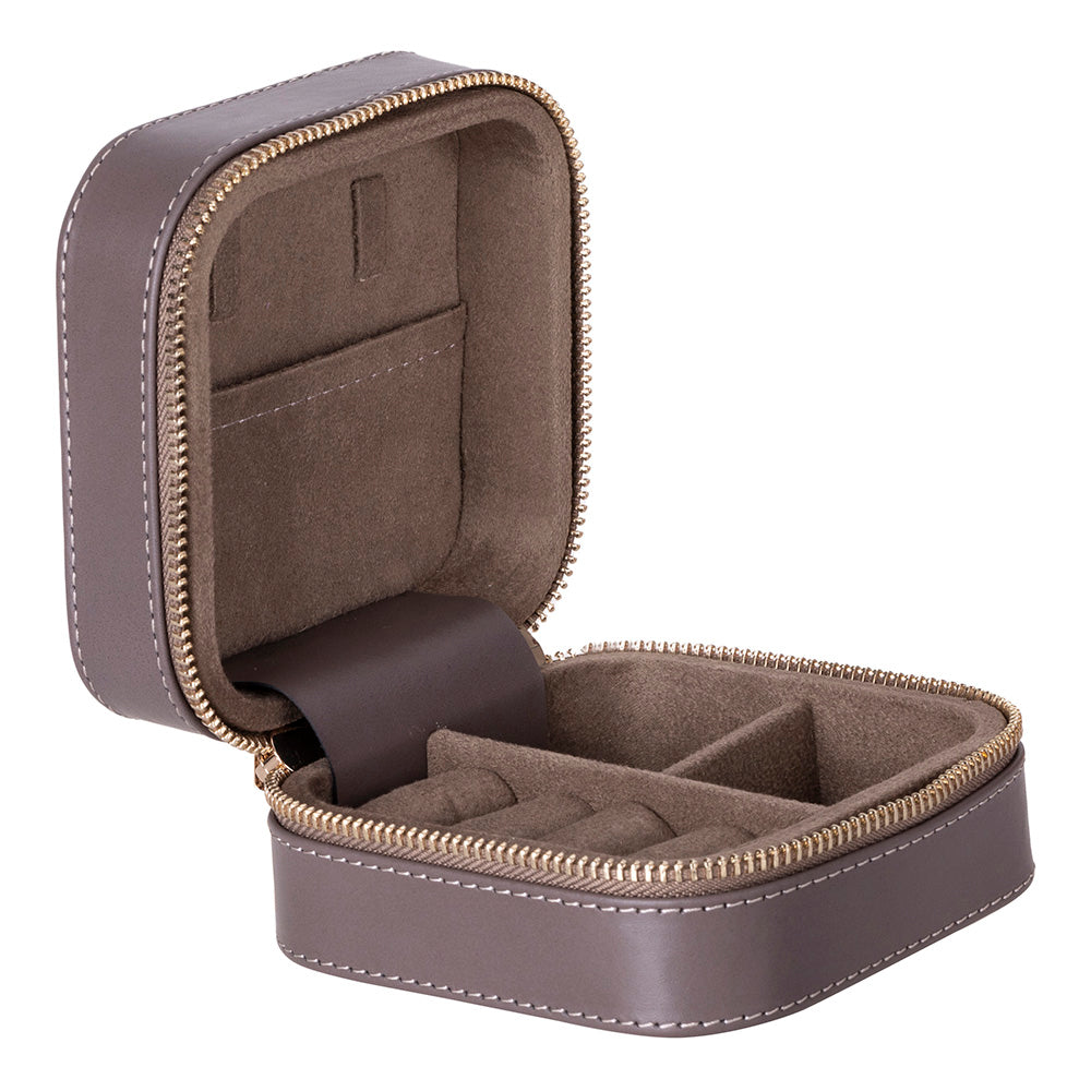 Amanda Leather Jewelry Box, Medium